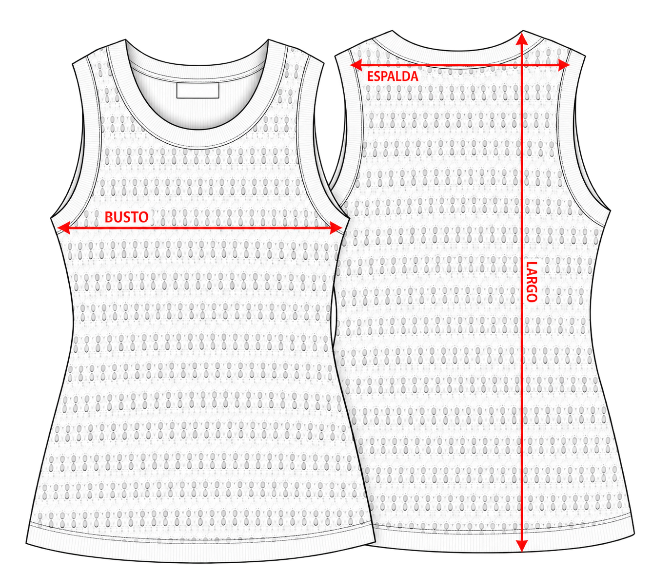 Musculosa Jesse, imagen de la descripción de Cataleia